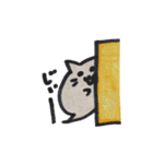 ふきだしのようなネコ（個別スタンプ：4）