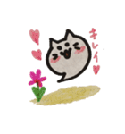 ふきだしのようなネコ（個別スタンプ：10）