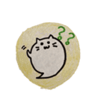 ふきだしのようなネコ（個別スタンプ：14）