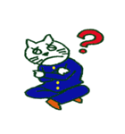 猫の中学生（個別スタンプ：25）