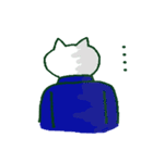 猫の中学生（個別スタンプ：35）