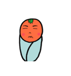 せいちゃんみかん 新生児～3ヶ月（個別スタンプ：4）