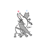 わりと長いネコ（個別スタンプ：33）