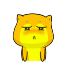 Shiba Inu bear - Straight straight talk（個別スタンプ：26）