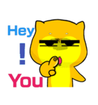 Shiba Inu bear - Straight straight talk（個別スタンプ：38）