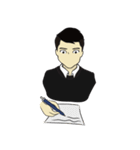 Campus Life (KampuSticker)（個別スタンプ：33）