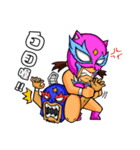 Mr.Wrestling ＆ Miss Pink（個別スタンプ：12）