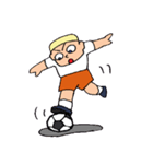 KM43 soccer boy（個別スタンプ：25）