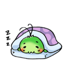 ほっこりあおむし♪（個別スタンプ：10）