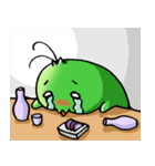 ほっこりあおむし♪（個別スタンプ：13）