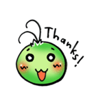 ほっこりあおむし♪（個別スタンプ：20）