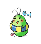 ほっこりあおむし♪（個別スタンプ：29）