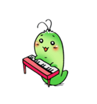 ほっこりあおむし♪（個別スタンプ：33）