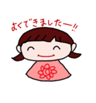 毎日ハッピーな女の子（個別スタンプ：4）