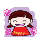 毎日ハッピーな女の子（個別スタンプ：32）