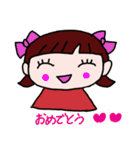 毎日ハッピーな女の子（個別スタンプ：36）