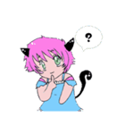 黒猫娘エレア（個別スタンプ：13）