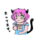 黒猫娘エレア（個別スタンプ：22）