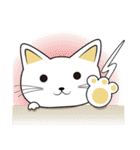 The girl and the cat（個別スタンプ：26）