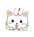 The girl and the cat（個別スタンプ：29）