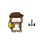 サル猫2（個別スタンプ：37）