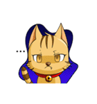 Tiger Cat ＆ White Dog（個別スタンプ：5）