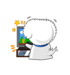 Tiger Cat ＆ White Dog（個別スタンプ：18）