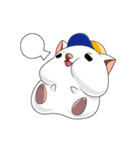 Tiger Cat ＆ White Dog（個別スタンプ：35）