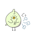使える！？でべそなトリ。（個別スタンプ：17）