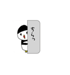 ぱっつんぺんぎん（手書き）（個別スタンプ：37）