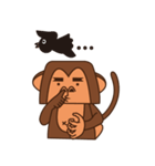 Crazy Crazy Monkey（個別スタンプ：18）