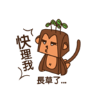 Crazy Crazy Monkey（個別スタンプ：33）