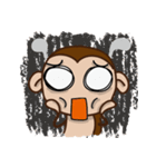 Pat's wicked monkey（個別スタンプ：16）
