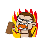 Pat's wicked monkey（個別スタンプ：18）