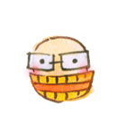 Mr.square glasses（個別スタンプ：13）