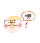 Mr.square glasses（個別スタンプ：36）