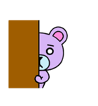 クマざんまい。ぱーとわん。（個別スタンプ：16）