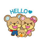 BBB BEAR: FAMILY（個別スタンプ：1）