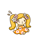 Maluちゃんとハワイ（個別スタンプ：34）