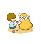 Maluちゃんとハワイ（個別スタンプ：35）
