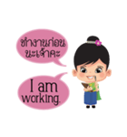 Mali Communicate in Thai - English 1（個別スタンプ：38）