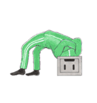 ホールくんと黒子（個別スタンプ：14）