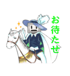 ホールくんと黒子（個別スタンプ：28）