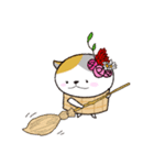 京都・隠れ家的花屋 "おけねこ"02（個別スタンプ：17）