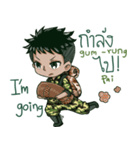 The Soldier Speak Thai（個別スタンプ：8）