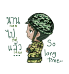 The Soldier Speak Thai（個別スタンプ：13）