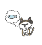 うちの猫「チビ」（個別スタンプ：17）