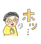 クルクルお父さんスタンプ（個別スタンプ：15）