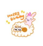 甘えん坊うさぎとひつじさん（個別スタンプ：20）
