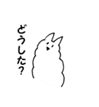 サモエド、にわとり、時々羊（個別スタンプ：26）
